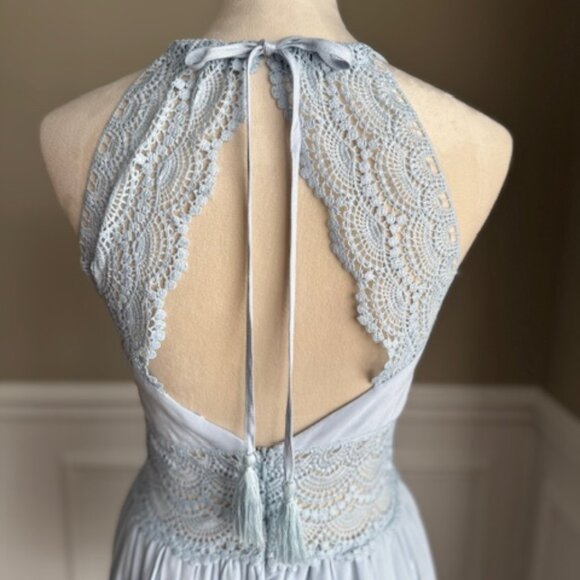 Rosie Crochet Open Back Romper - Picture 8 of 15